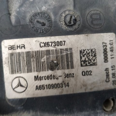 A6510900314 MERCEDES Intercooler  disponible Vigo
