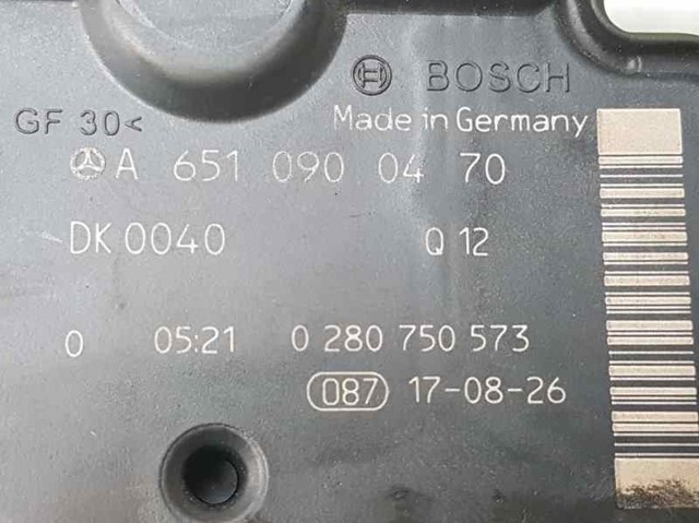 A6510900470 MERCEDES Cuerpo de mariposa  en stock Córdoba
