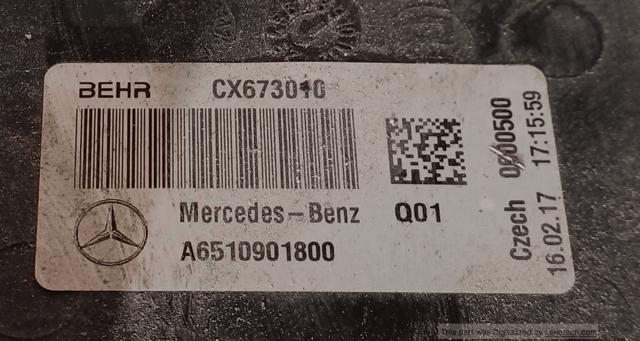 MERCEDES A6510901800 Intercooler comprar Tarragona
