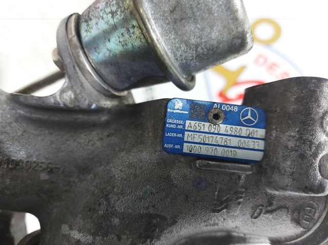 A6510902880 Turbocompresor  comprar en Reus