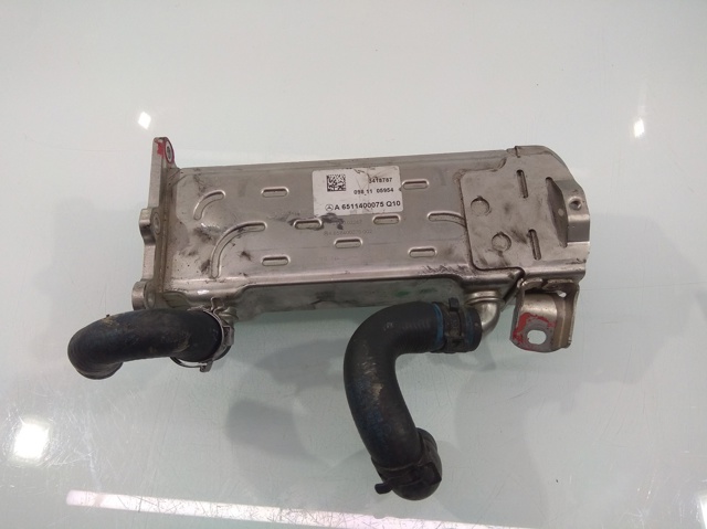 Enfriador EGR de recirculación de gases de escape A6511400075 Mercedes