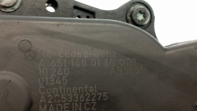MERCEDES A6511400160 Válvula EGR de recirculación de gases  disponible Valladolid