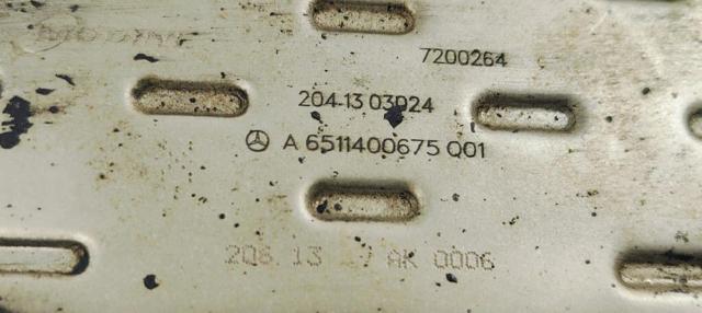 MERCEDES A6511400675 Enfriador de recirculación de gases de escape EGR  disponible Lugo