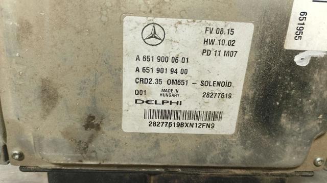 A6519000601 Unidad de control del motor (ECU)  comprar en Pontevedra