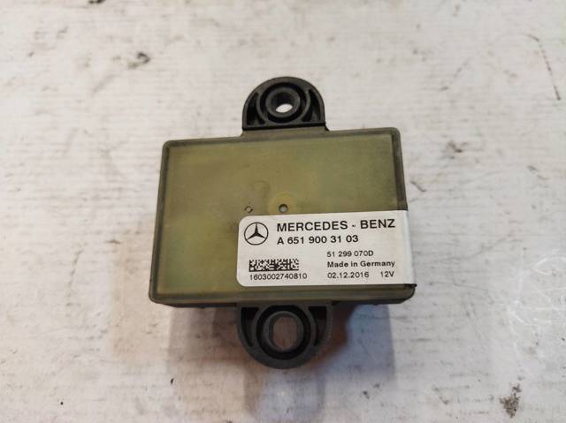 MERCEDES A6519003103 Relé de bujías de precalentamiento  comprar en Ponferrada