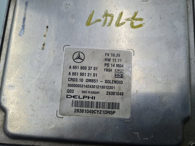 MERCEDES A6519003701 ECU comprar Tarragona