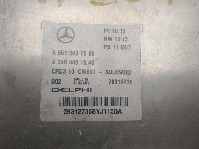 MERCEDES A6519007500 ECU comprar Barcelona