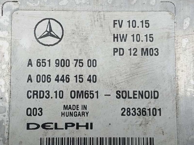 A6519007500 MERCEDES ECU comprar Alcalá