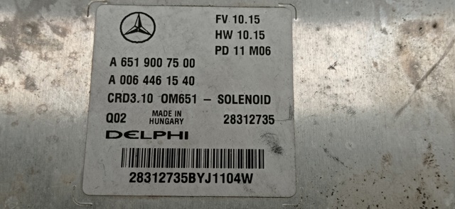 A6519007500 Unidad de control del motor (ECU)  comprar en Zaragoza