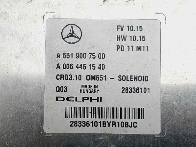 MERCEDES A6519007500 Unidad de control del motor (ECU)  comprar en Ponferrada