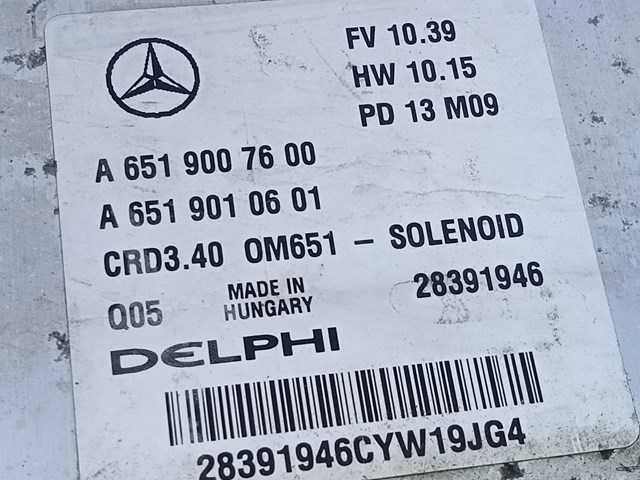 A6519007600 MERCEDES Sensor de distancia por radar comprar Bilbao