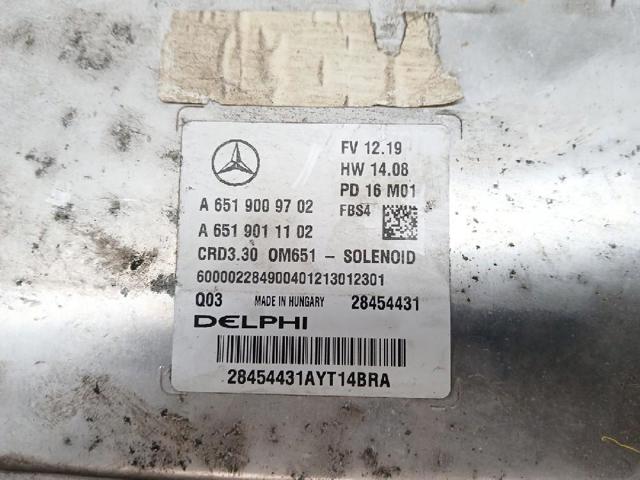 MERCEDES A6519009702 Unidad de control del motor (ECU)  disponible Valladolid