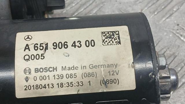 A6519064300 Motor de arranque  comprar en Zaragoza