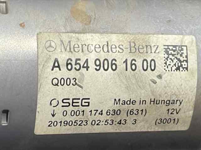 A6549061600 MERCEDES Motor de arranque  comprar en Oviedo