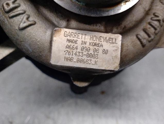 SSANG YONG A6640900780 Turbocompresor comprar Barcelona