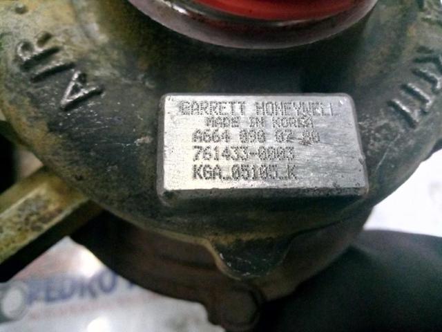 A6640900880 SSANG YONG Turbocompresor  disponible Alicante