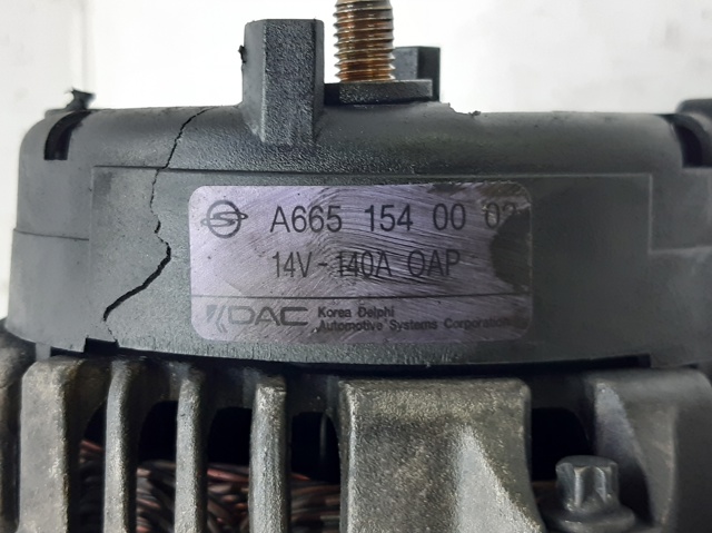 SSANG YONG A6641540002 Alternador  comprar en Ponferrada