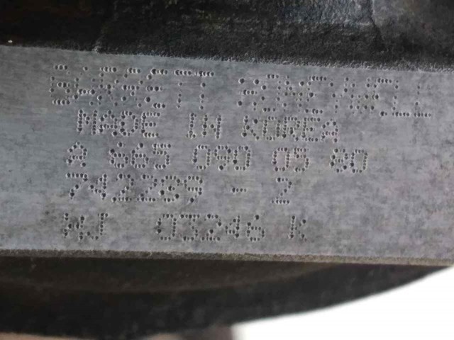 SSANG YONG A6650900580 Turbocompresor comprar Tarragona