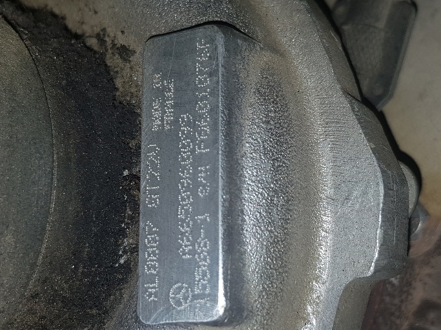 Turbocompresor A6650960099 Chrysler