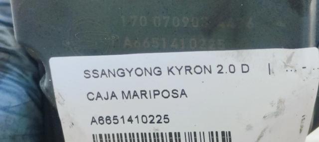 SSANG YONG A6651410225 Cuerpo de aceleración completo  disponible España