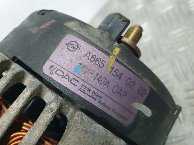SSANG YONG A6651540202 Alternador comprar Pamplona
