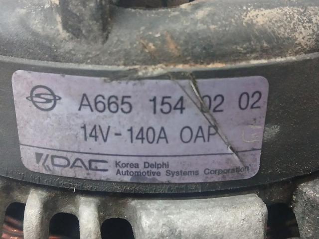 A6651540202 SSANG YONG Alternador  comprar en Oviedo