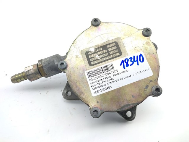 A6652300465 SSANG YONG Bomba de vacío  en stock Gandía