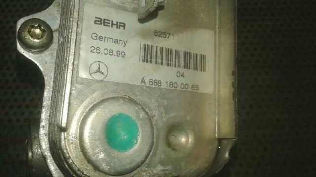 MERCEDES A6681800065 Radiador de aceite  disponible Valladolid