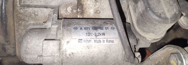 A6711510201 SSANG YONG Motor de arranque  disponible Vigo