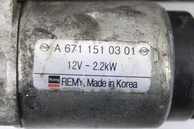A6711510301 SSANG YONG Motor de arranque  disponible Ourense