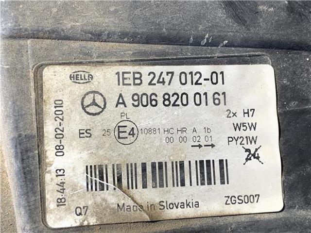 MERCEDES A9068200161 Faro izquierdo  disponible España