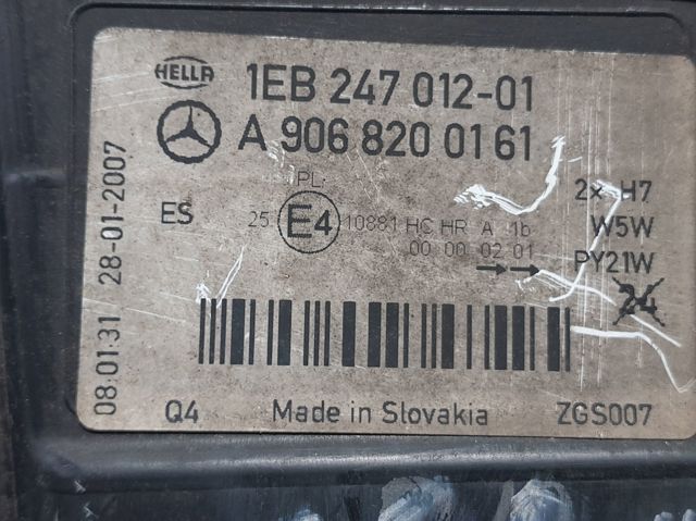 MERCEDES A9068200161 Faro izquierdo  disponible Valladolid