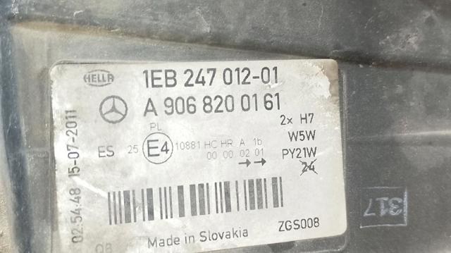 A9068200161 MERCEDES Faro izquierdo comprar Bilbao