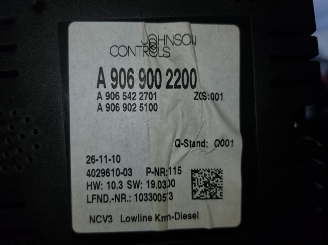 A9069002200 Mercedes