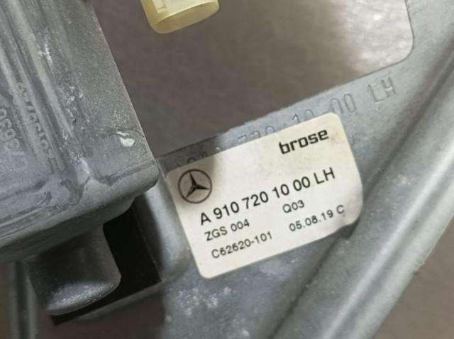 A9107201000 MERCEDES Mecanismo de elevalunas delantero izquierdo  en stock Córdoba