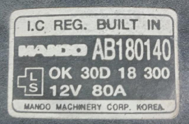 AB180140 Alternador  comprar en Zaragoza
