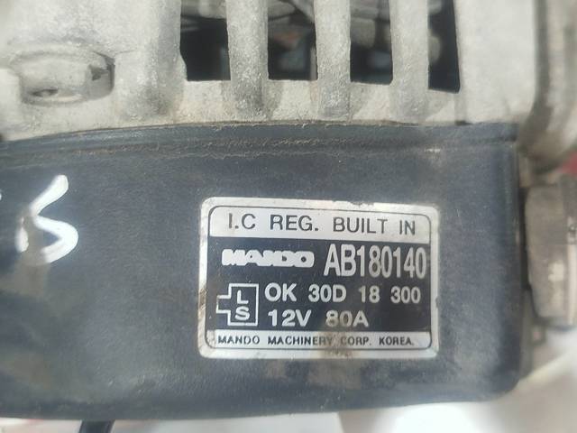 AB180140 HYUNDAI Alternador comprar Bilbao