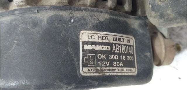 HYUNDAI AB180140 Alternador  en stock Valencia