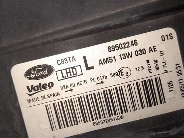 AM5113W029AF FORD Faro derecho comprar Alcalá