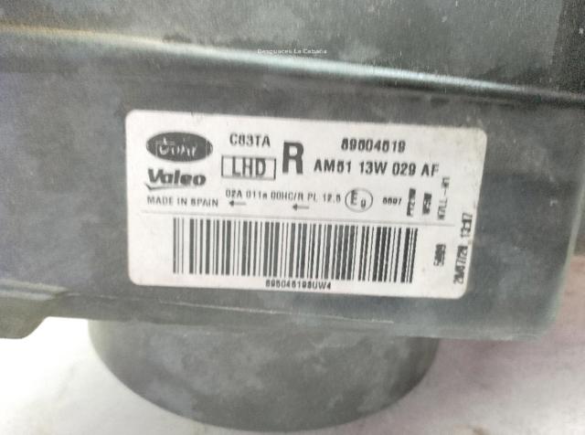 FORD AM5113W029AF Faro derecho  en stock Terrassa