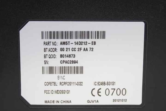 FORD AM5T14D212EB  comprar en Ponferrada