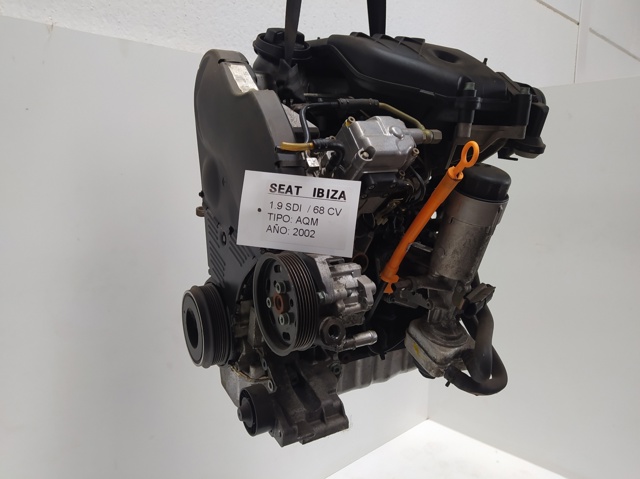 Motor completo para seat ibiza ii (6k1) (1993-2002) 1.9 d 1y AQM