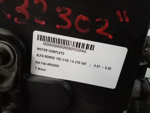 Motor 156  sedán (1997-2005) original desde 500,26 €