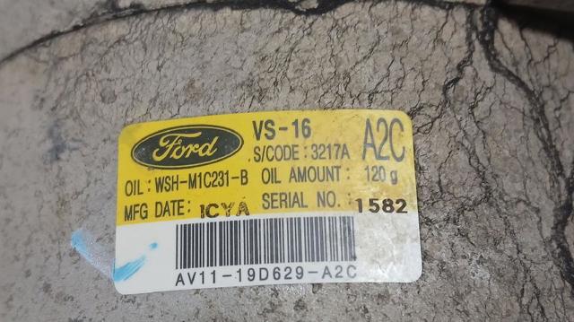 FORD AV1119D629A2C Compresor de aire acondicionado  en stock Valencia