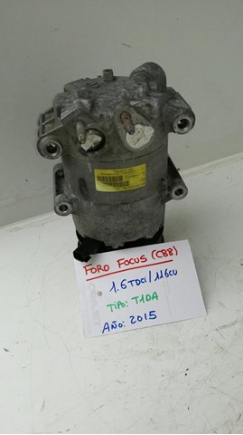 Compresor aire acondicionado para ford focus iii 1.6 tdci t1da AV1119D629BA