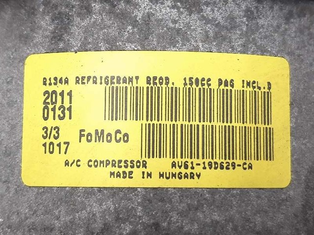 AV6119D629CA FORD Compresor de aire acondicionado  comprar en Lleida