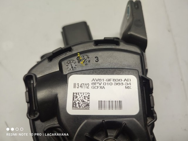 FORD AV619F836AB Pedal del acelerador  en stock Terrassa