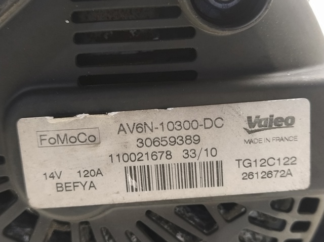 AV6N10300DC FORD Alternador  disponible Alicante