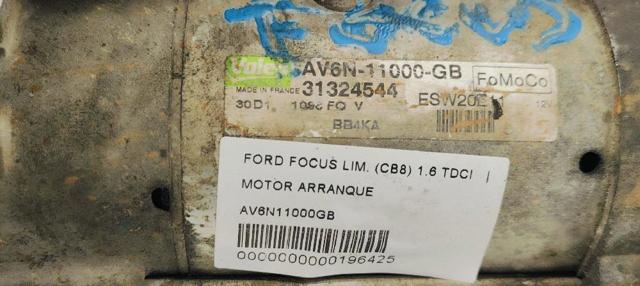 FORD AV6N11000GB Motor de arranque  disponible Lugo