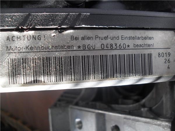 BGU VAG Motor completo comprar Bilbao